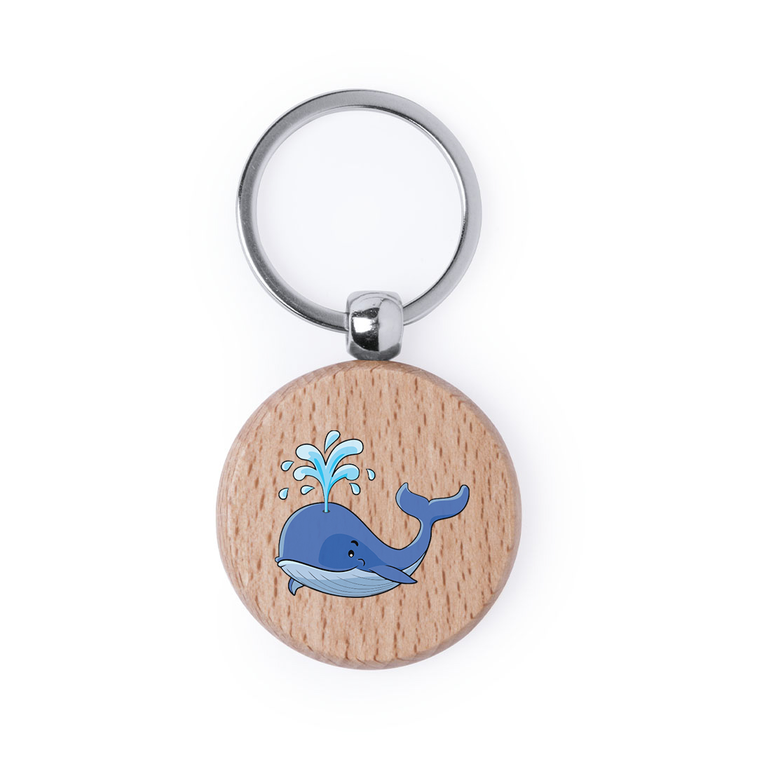 llavero-personalizado-redondo-madera-Pelton Llavero personalizado redondo de madera Pelton