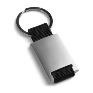 Llavero personalizable de poliéster y metal Yip